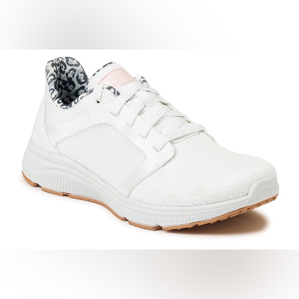 Avia White, Pink, And Cheetah Print Shoes